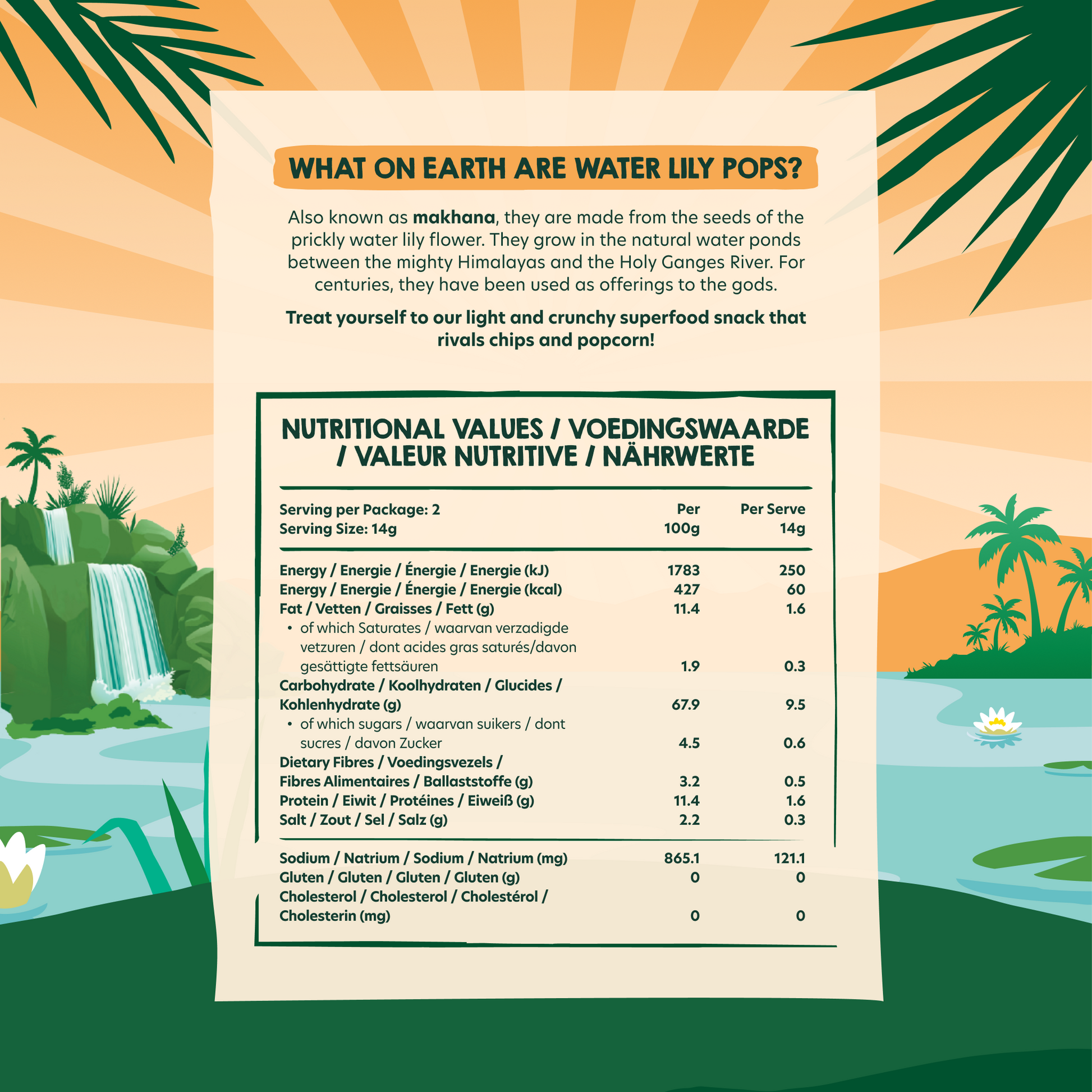 Zenko Water Lily Pops