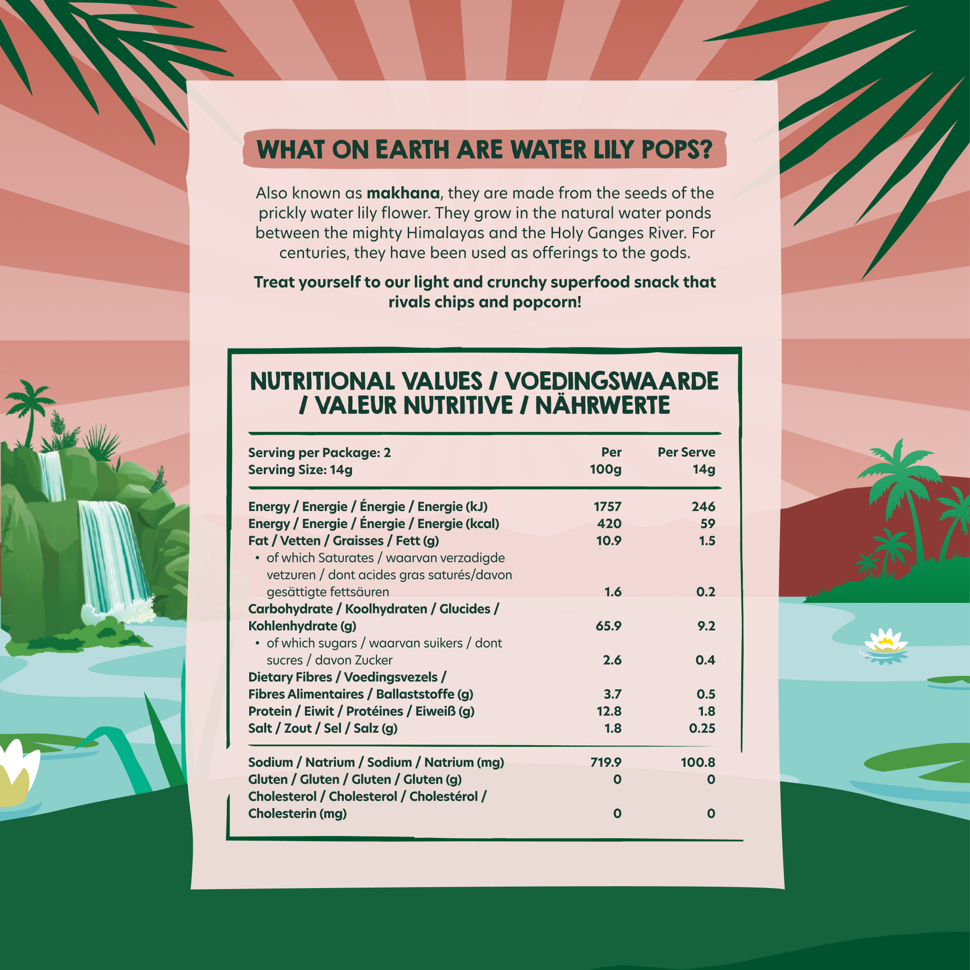 Zenko Water Lily Pops