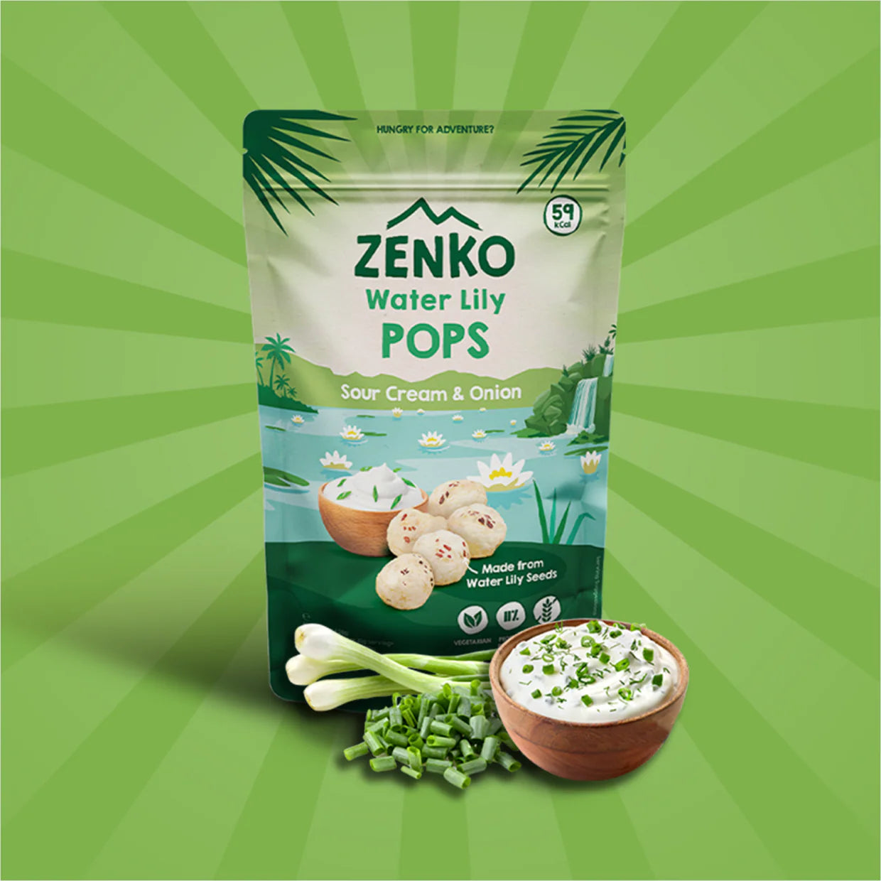 Zenko Water Lily Pops